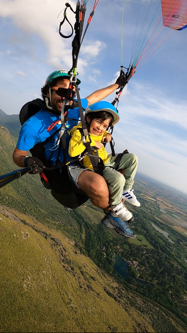 volo parapendio biposto Norma - Latina